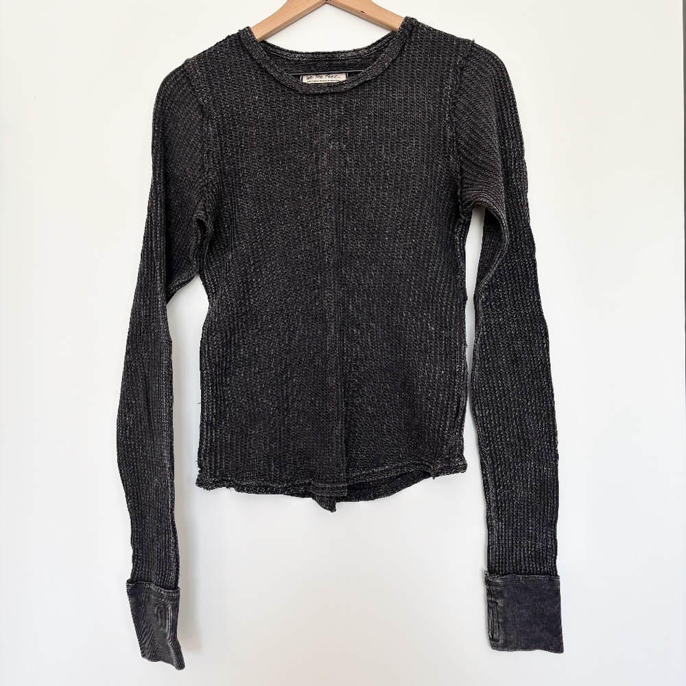 Free People We The Free Roll With It Thermal in black